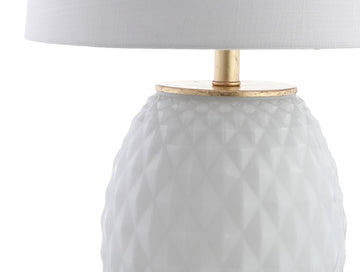 Diamond 25.5" LED Glass/Metal Table Lamp - JONATHAN Y